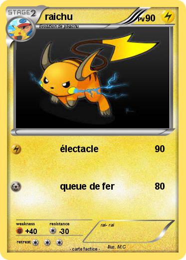 Pokemon raichu