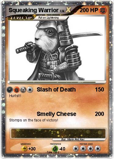 Pokemon Squeaking Warrior