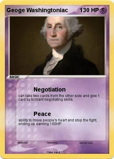 Pokemon Geoge Washingtoniac
