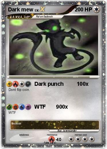 Pokemon Dark mew