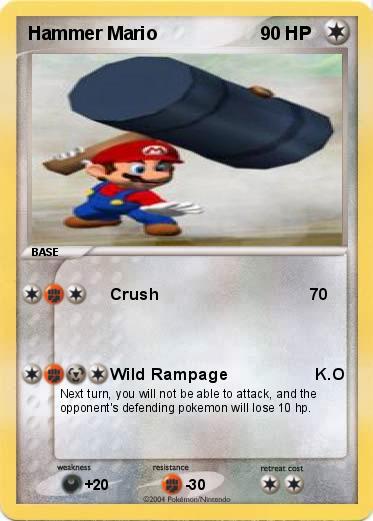 Pokemon Hammer Mario