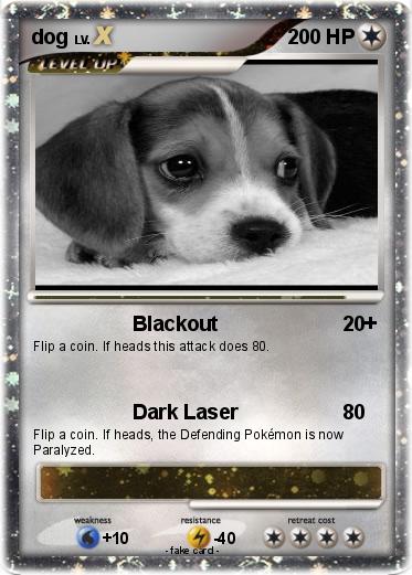 Pokemon dog