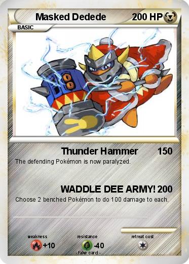 Pokemon Masked Dedede
