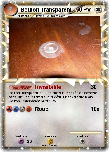 Pokemon Bouton Transparent