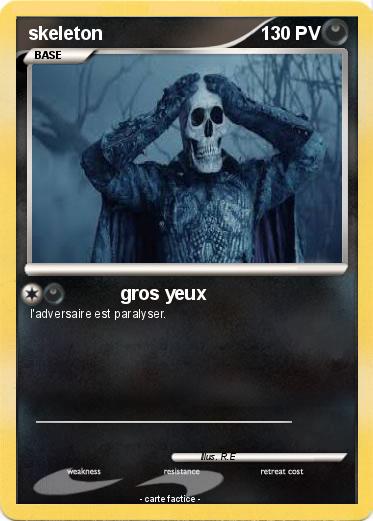 Pokemon skeleton