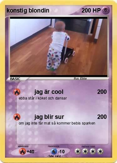 Pokemon konstig blondin