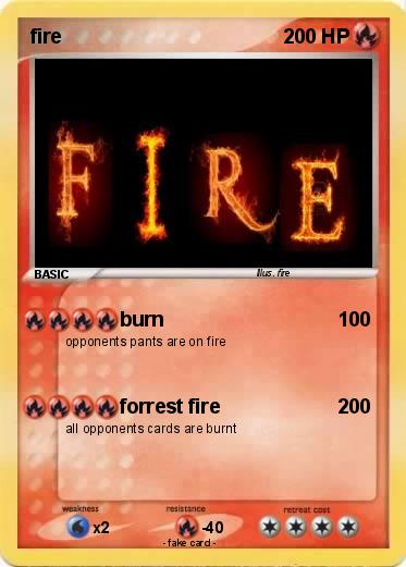 Pokemon fire