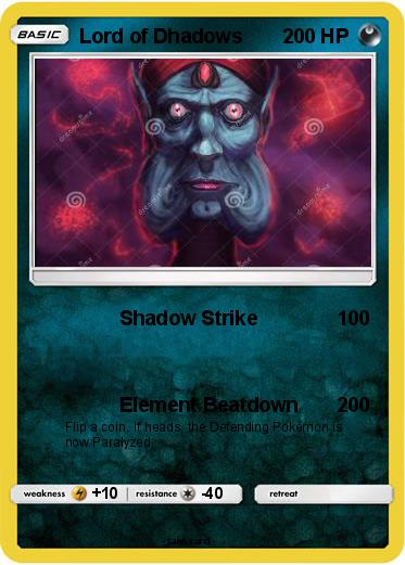Pokemon Lord of Dhadows
