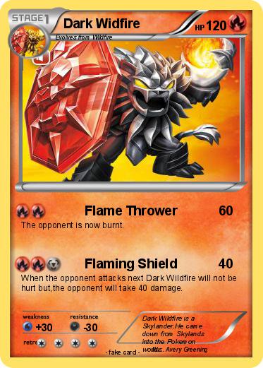 Pokemon Dark Widfire