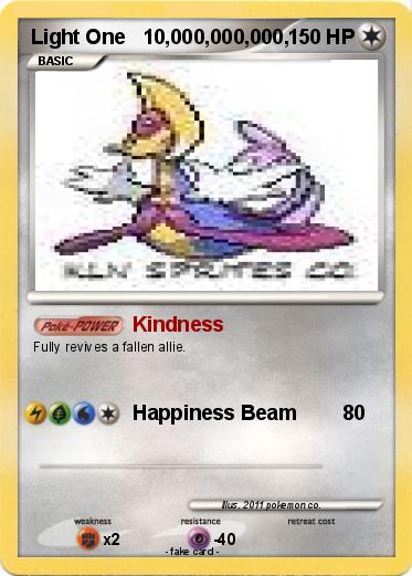 Pokemon Light One   10,000,000,000,