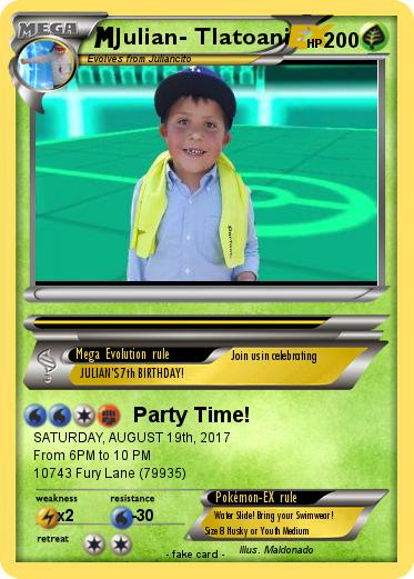 Pokemon Julian- Tlatoani