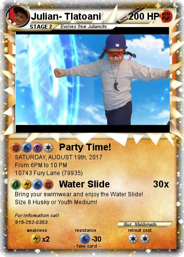 Pokemon Julian- Tlatoani