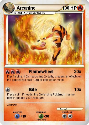 Pokemon Arcanine
