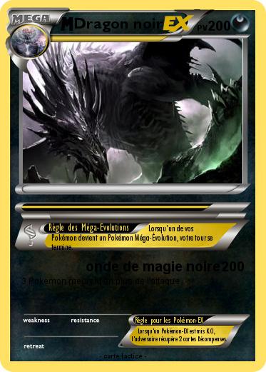 Pokemon Dragon noir