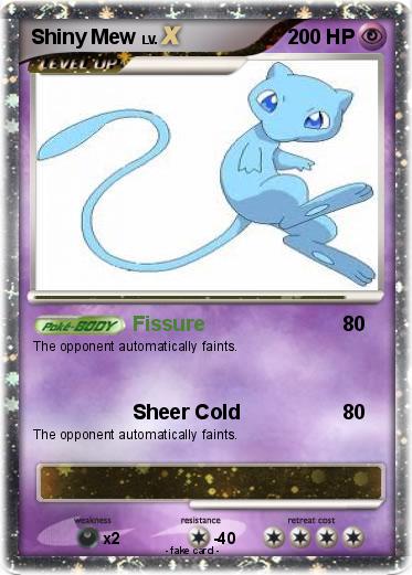 Pokemon Shiny Mew