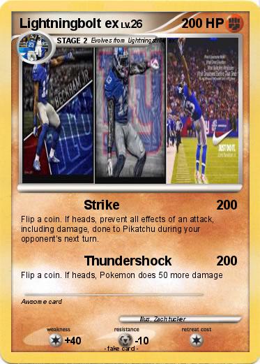 Pokemon Lightningbolt ex
