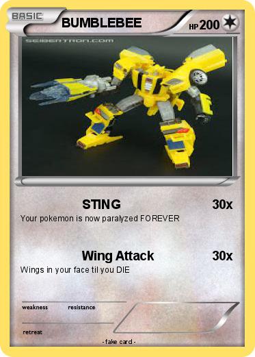 Pokemon BUMBLEBEE