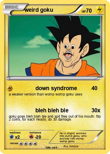 Pokemon weird goku