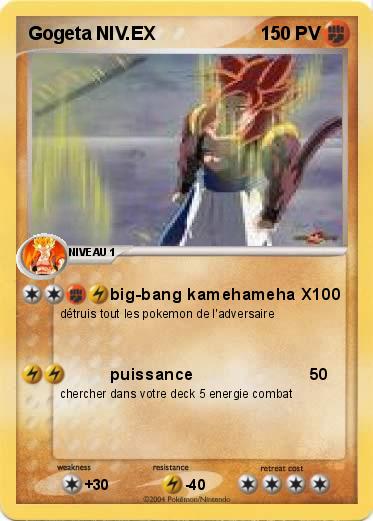 Pokemon Gogeta NIV.EX