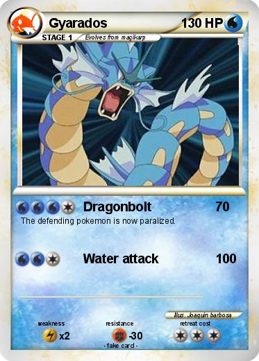 Pokemon Gyarados