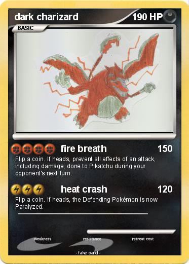 Pokemon dark charizard