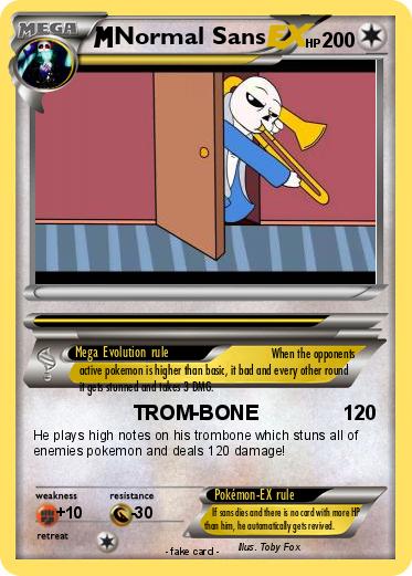 Pokemon Normal Sans