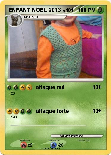 Pokemon ENFANT NOEL 2013