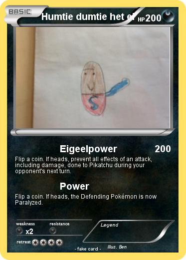 Pokemon Humtie dumtie het ei