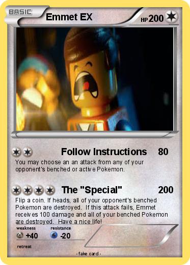 Pokemon Emmet EX