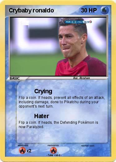 Pokemon Crybaby ronaldo
