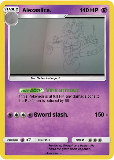 Pokemon Alexaslice.