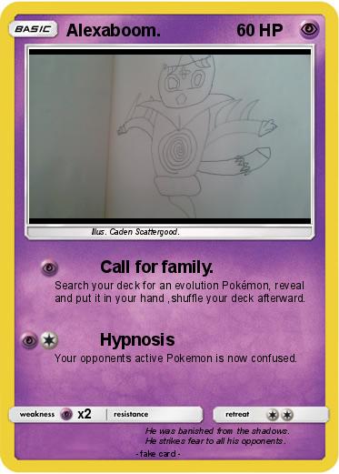 Pokemon Alexaboom.