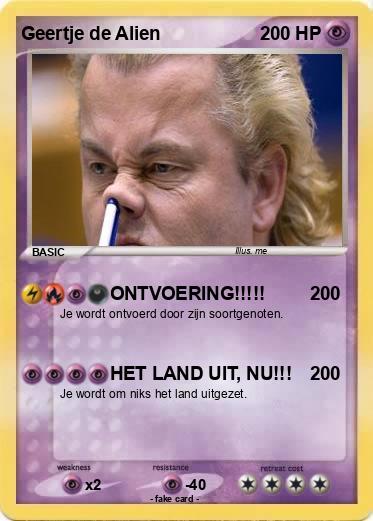 Pokemon Geertje de Alien