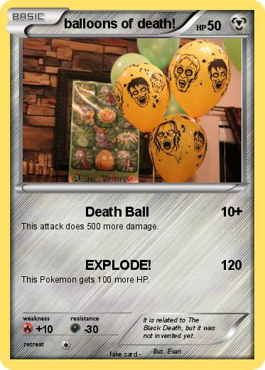 Pokemon balloons of death!