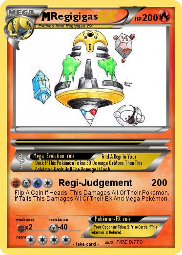 Pokemon Regigigas