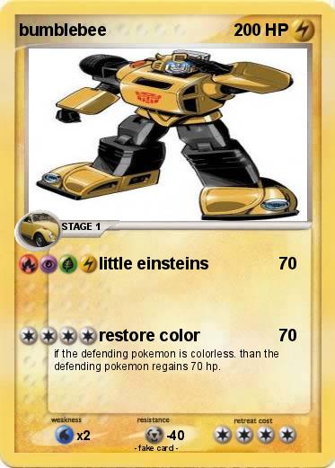 Pokemon bumblebee
