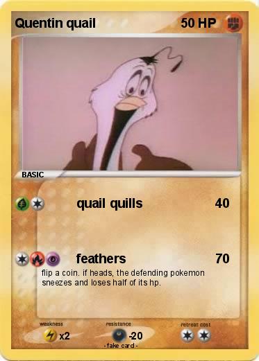 Pokemon Quentin quail