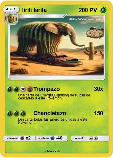 Pokemon lirili larila