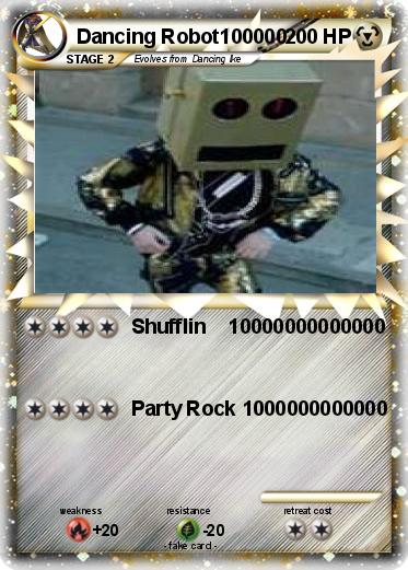 Pokemon Dancing Robot100000