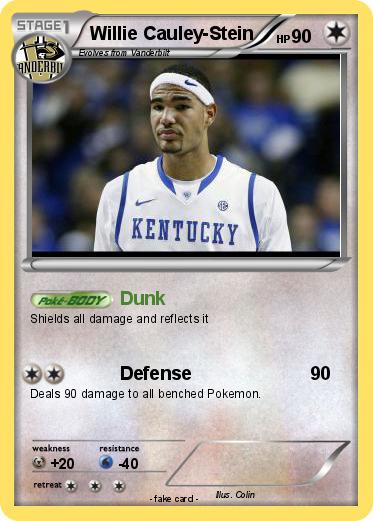 Pokemon Willie Cauley-Stein