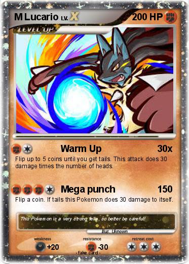Pokemon M Lucario
