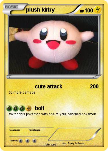 Pokemon plush kirby