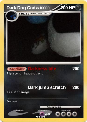 Pokemon Dark Dog God