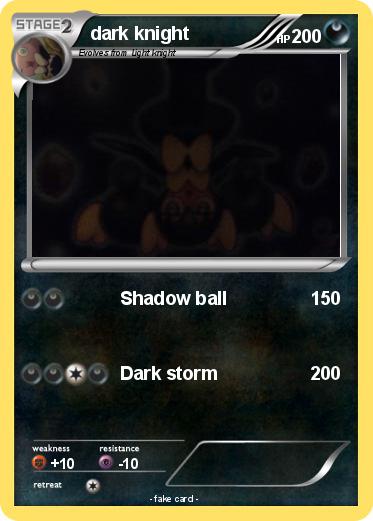 Pokemon dark knight