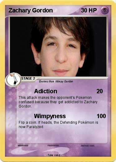 Pokemon Zachary Gordon