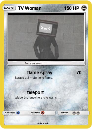 Pokemon TV Woman