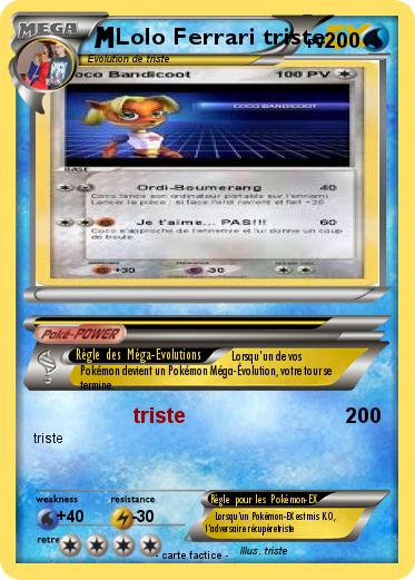 Pokemon Lolo Ferrari triste