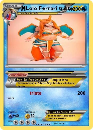Pokemon Lolo Ferrari triste