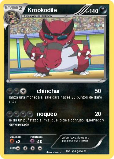Pokemon Krookodile