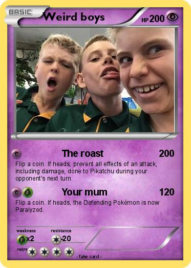 Pokemon Weird boys